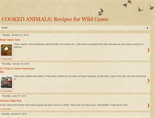 Tablet Screenshot of cookedanimals.com